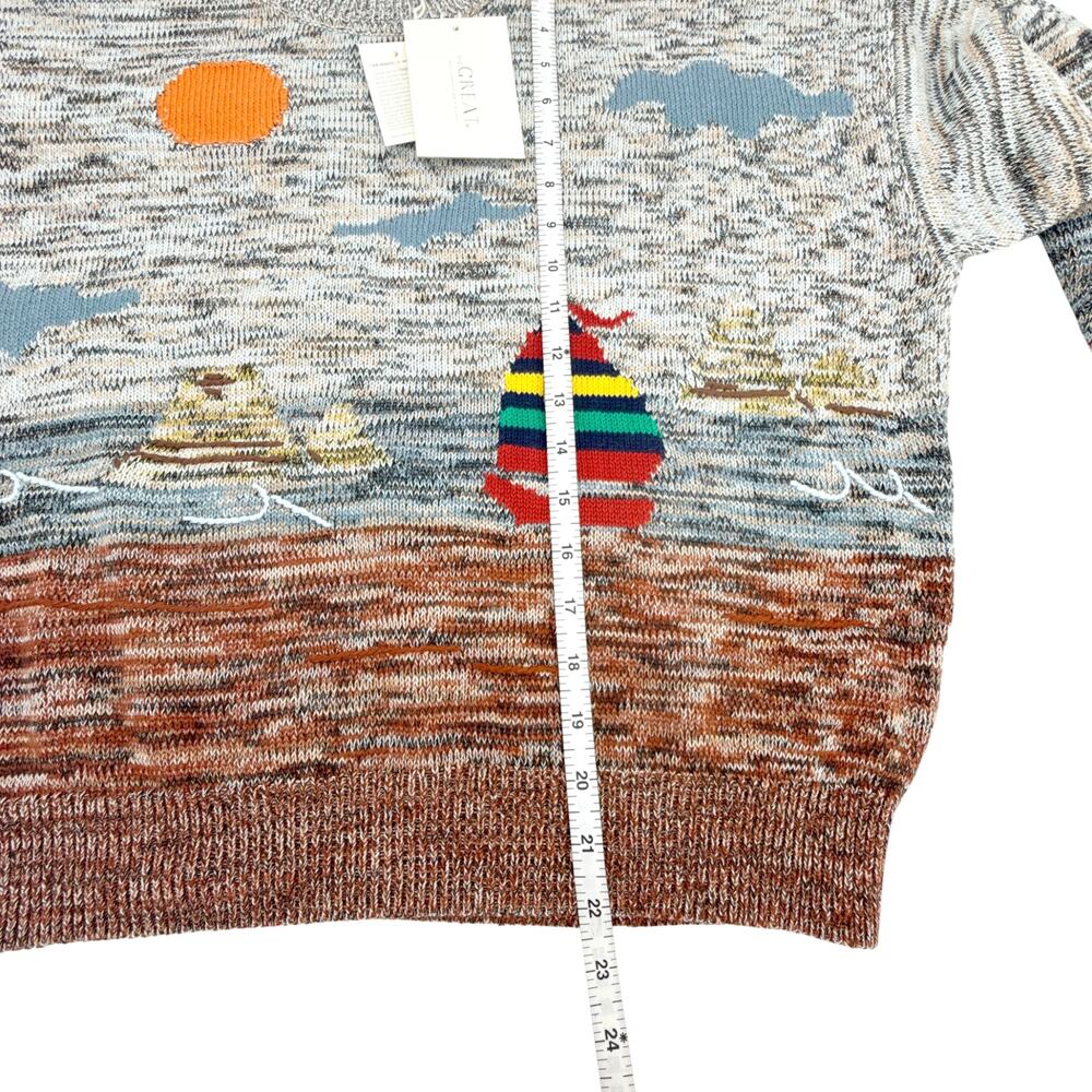 THE GREAT. The Boating Pullover. Sea Breeze Multi 0|XS - Picture 10 of 11